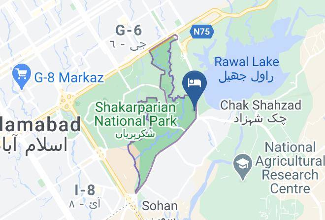 Islamabad - Dreamland Hotel Islamabad Club Road Maps