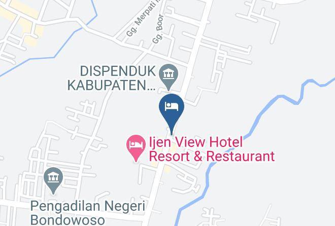 Bondowoso Regency - Dreamland Hotel & Lounge Bondowoso Maps