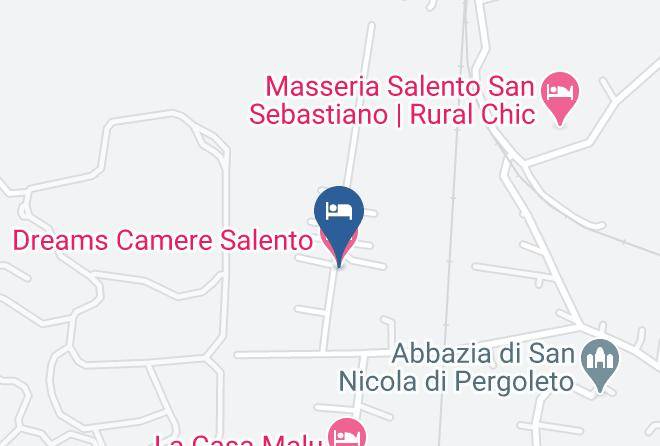 Lecce - Dreams Camere Salento Maps