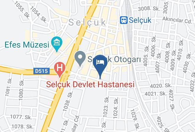 Selcuk - Dreams Pansiyon Maps