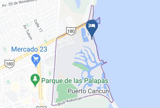 Benito Juarez - Dreams Vista Cancun Golf & Spa Resort Maps