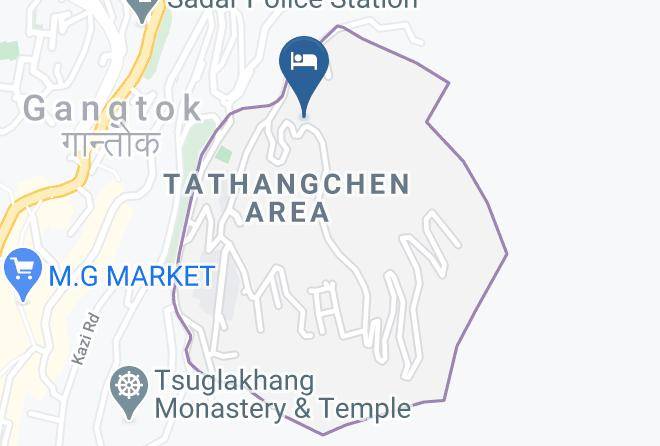 Gangtok - Dreamz Group Royal Boutique Resort Maps