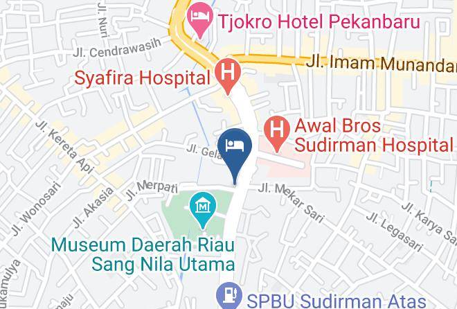 Pekanbaru - Drego Hotel Pekanbaru Maps