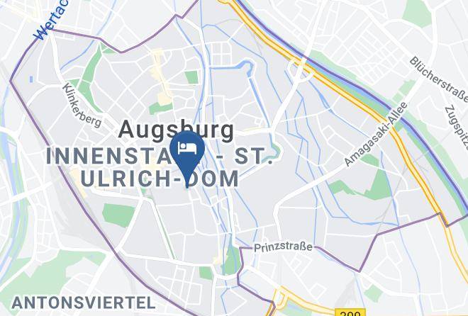 Augsburg - Hotel Maximilian's Maps