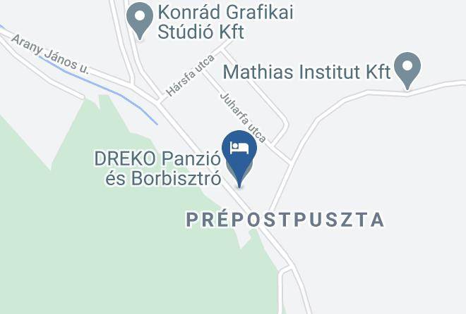 Gyorujbarat - Dreko Panzio Es Borbisztro Maps