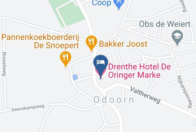 Borger Odoorn - Drenthe Hotel De Oringer Marke Maps