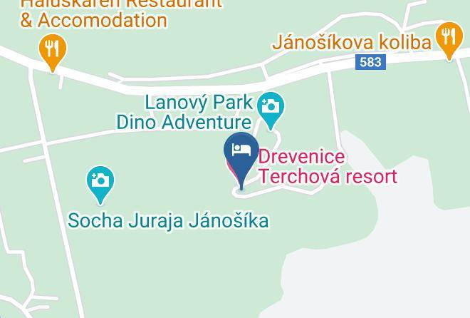 Terchova - Drevenica Desina Maps