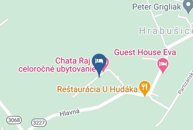 Drevenica Hrabusice Map