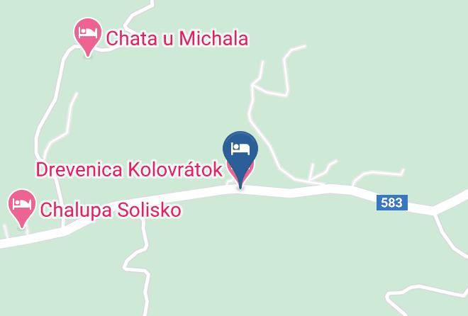 Terchova - Drevenica Kolovratok Maps