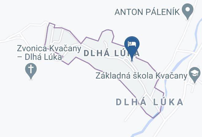 Drevenica Kvacany 183 Map