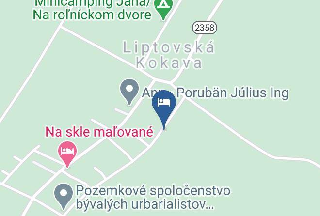 Liptovsky Mikulas - Drevenica Kvietok Maps