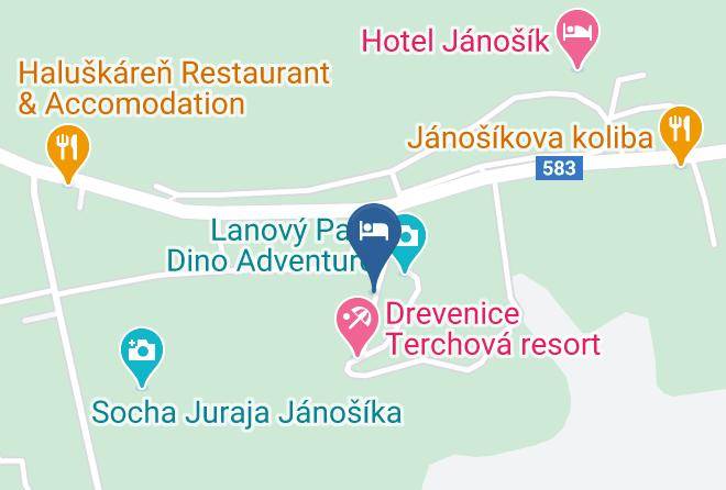 Terchova - Drevenica Plamienka Maps