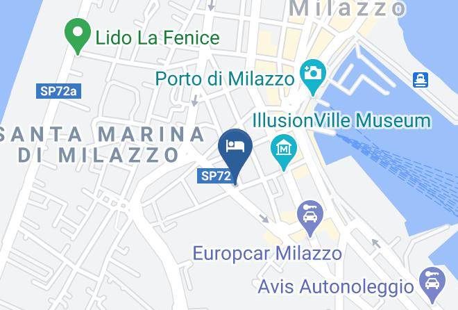 Messina - Driade B&b Maps