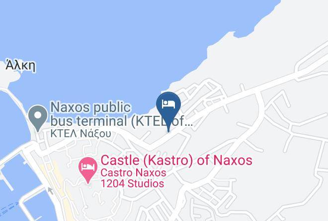 Naxos - Driani Hotel Maps
