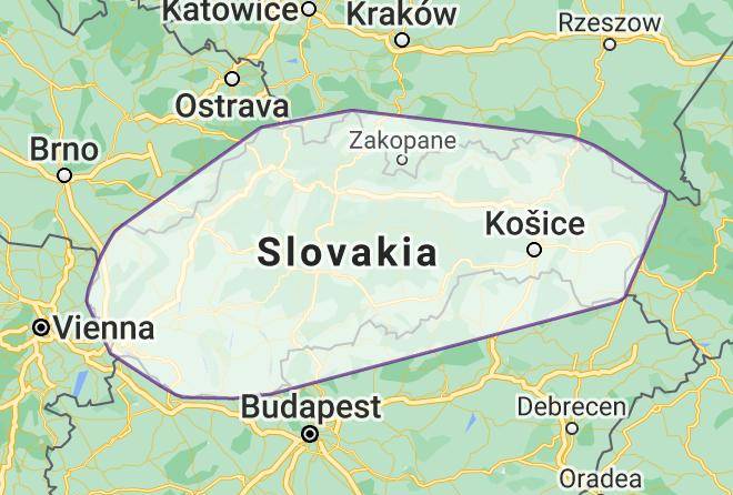 Brezno - Drienok Teply Vrch Maps