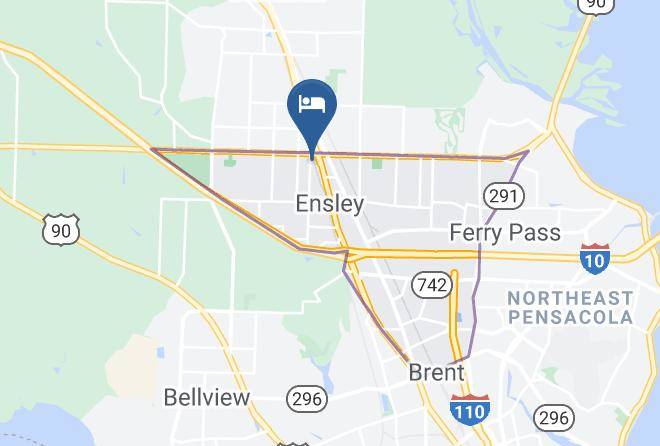 Escambia - Drifters Rv Park Maps