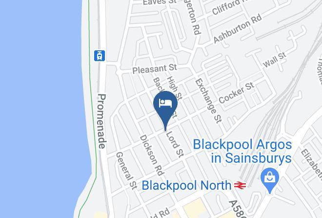 Blackpool - Driftwood Hotel Maps