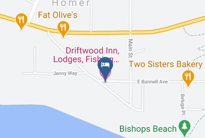 Kenai Peninsula Borough - Driftwood Inn Lodges Fishing Charters & Rv Park Maps