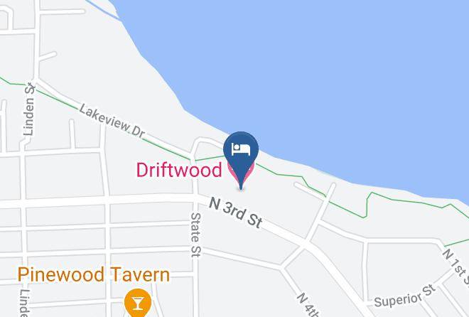 Presque Isle County - Driftwood Motel Maps