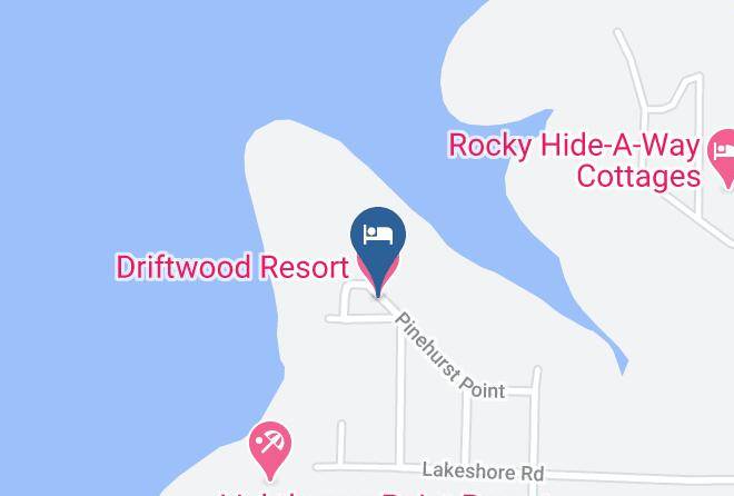 Driftwood Resort Map