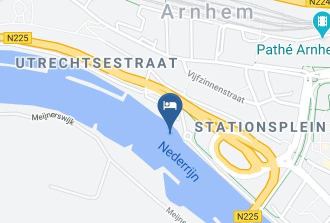 Arnhem - B&b Drijfpaleis Woonboot Op De Rijn In Arnhem Maps