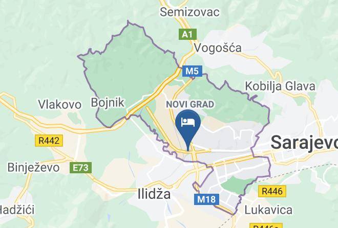 Sarajevo - Drina Premium Hotel Maps