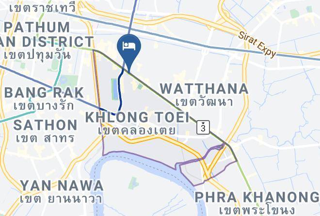 Khlong Toei District - Drop Inn Hotel Maps