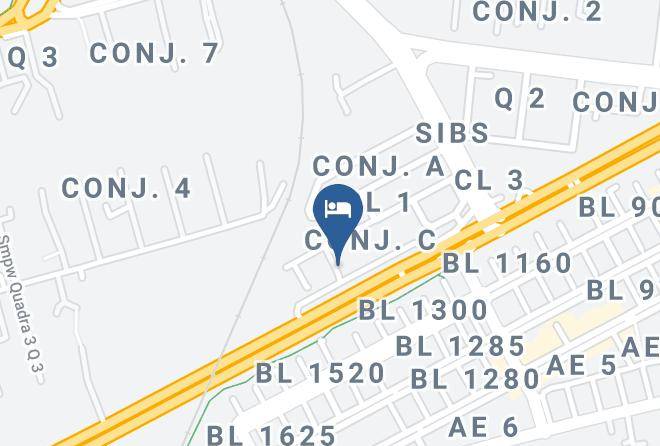 Brasilia - Drops Motel Brasilia Maps
