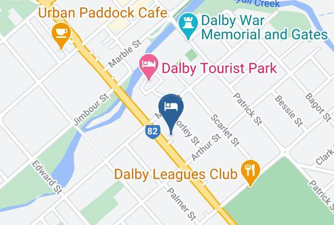 Western Downs - Drovers Motor Inn Maps