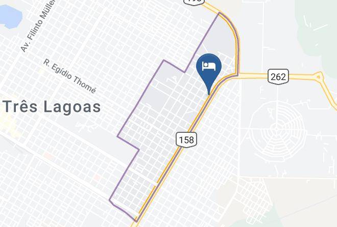Tres Lagoas - Druds Express Hotel Maps
