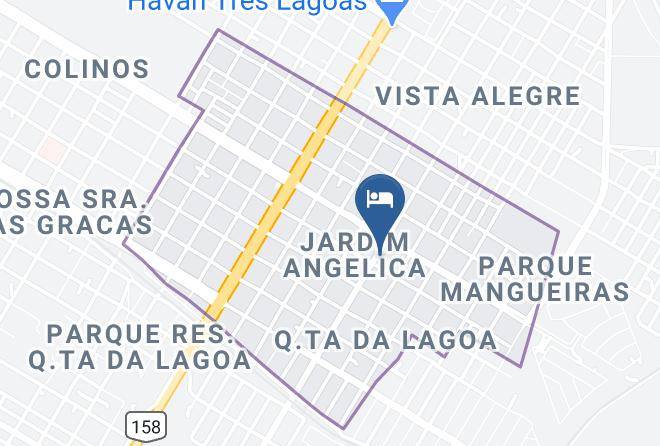 Tres Lagoas - Druds Hotel Maps