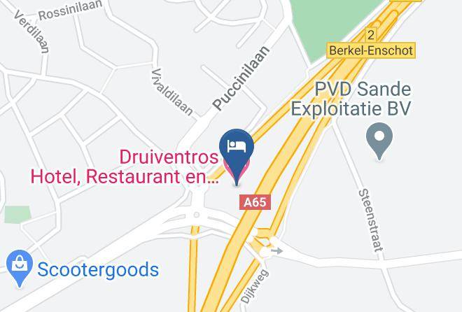Tilburg - Druiventros Hotel Restaurant En Partycentrum Maps