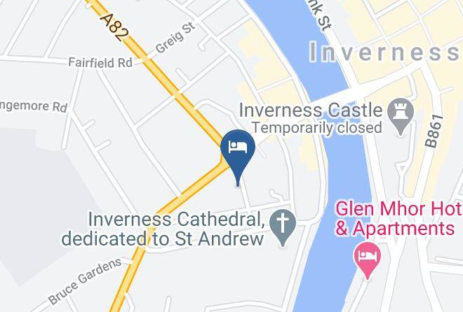 Highland - Drumdale Bed And Breakfast Maps