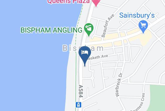 Blackpool - Drumford Hotel Maps