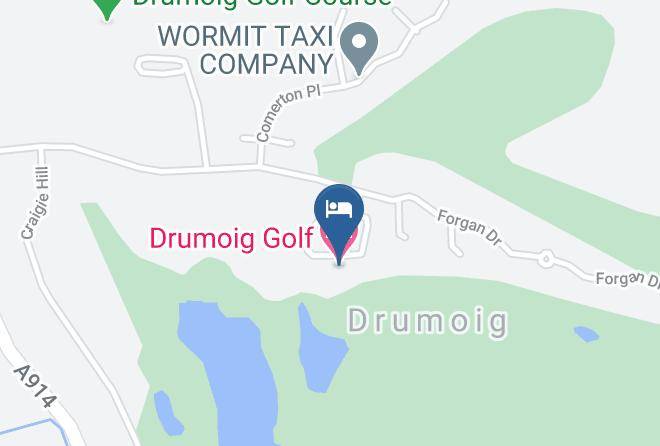 Fife - Drumoig Golf Hotel Maps