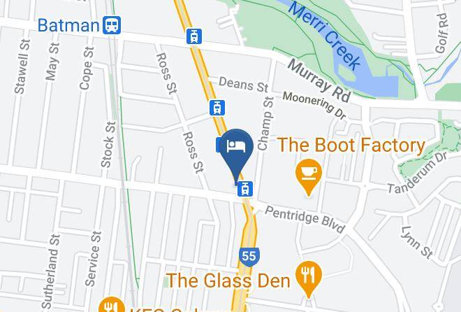 Moreland - Drums Hotel Maps