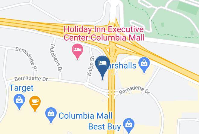 Drury Inn & Suites Columbia Stadium Boulevard Map