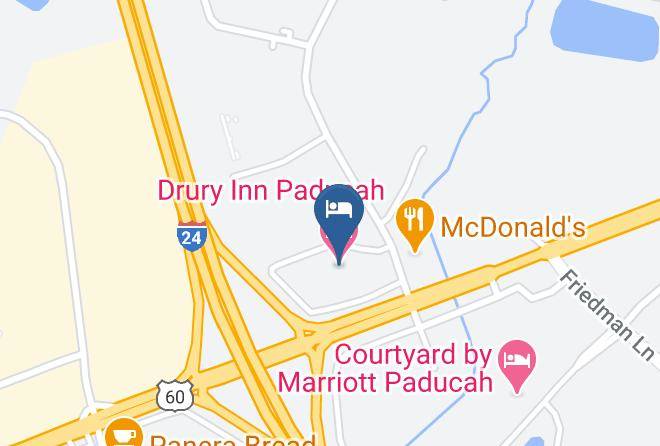 Mccracken - Drury Inn Paducah Maps