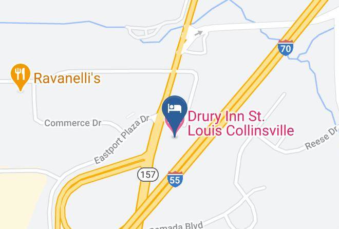 Madison - Drury Inn St Louis Collinsville Maps