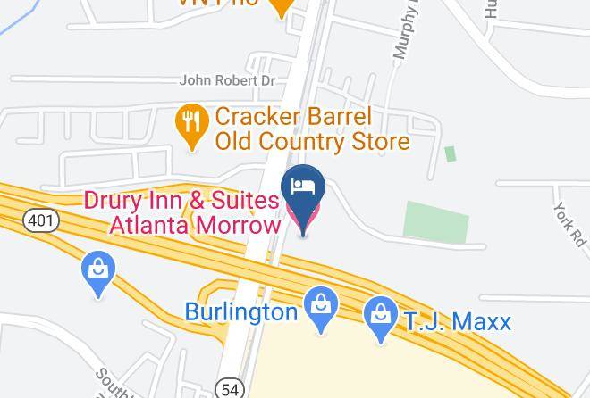 Clayton - Drury Inn & Suites Atlanta Morrow Maps