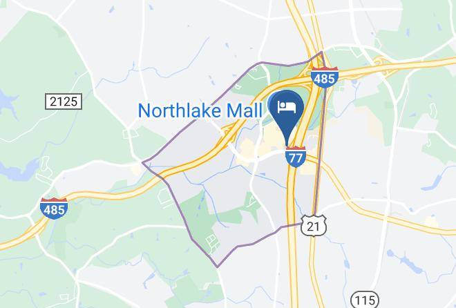 Mecklenburg - Drury Inn & Suites Charlotte Northlake Maps