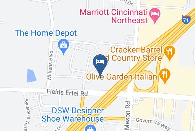 Warren - Drury Inn & Suites Cincinnati Northeast Mason Maps