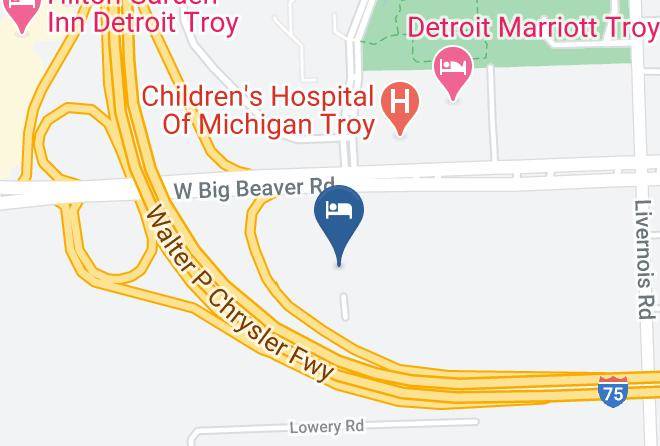 Oakland County Downtown Troy - Drury Inn & Suites Detroit Troy Maps