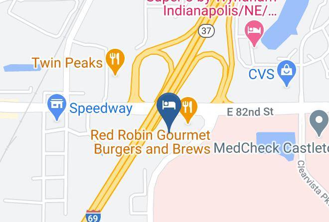 Marion - Drury Inn & Suites Indianapolis Northeast Maps