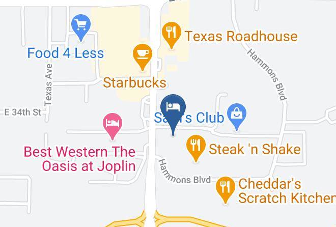 Newton - Drury Inn & Suites Joplin Maps