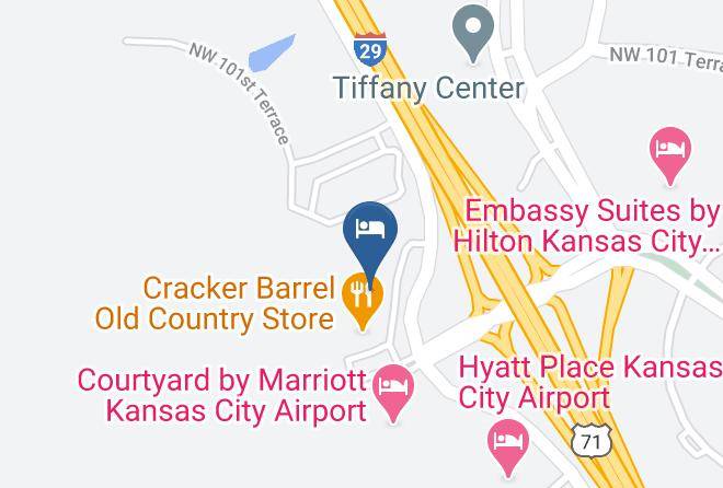 Platte - Drury Inn & Suites Kansas City Airport Maps