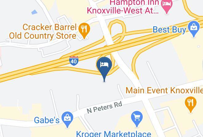 Knox - Drury Inn & Suites Knoxville West Maps