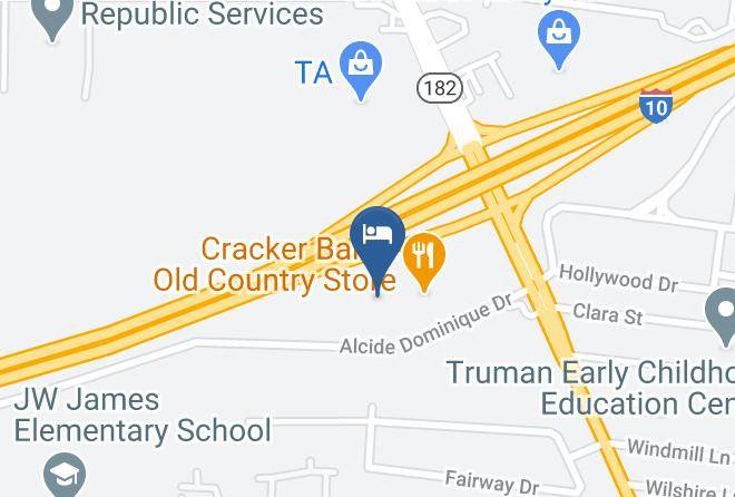 Lafayette Par - Drury Inn & Suites Lafayette La Maps