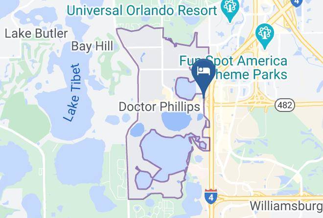 Orange - Drury Inn & Suites Near Universal Orlando Resort Maps