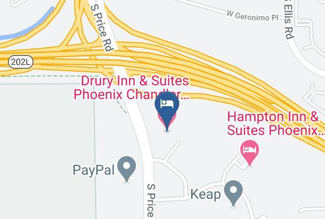 Maricopa - Drury Inn & Suites Phoenix Chandler Fashion Center Maps